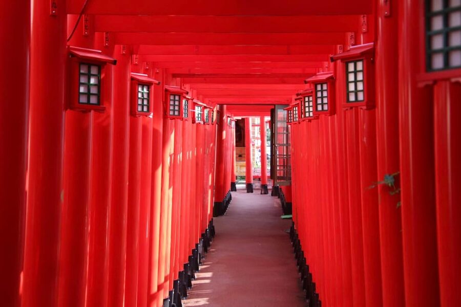 Naha: Guided E-Bike Tour of the 12 Zodiac Temples - Shuri Kannon Temple and views over the old royal district