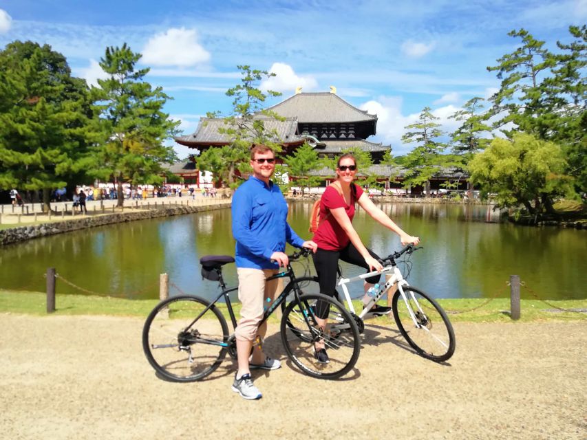 Nara: City Highlights Shared Group or Private Bike Tour - Meeting the guide and getting on the road