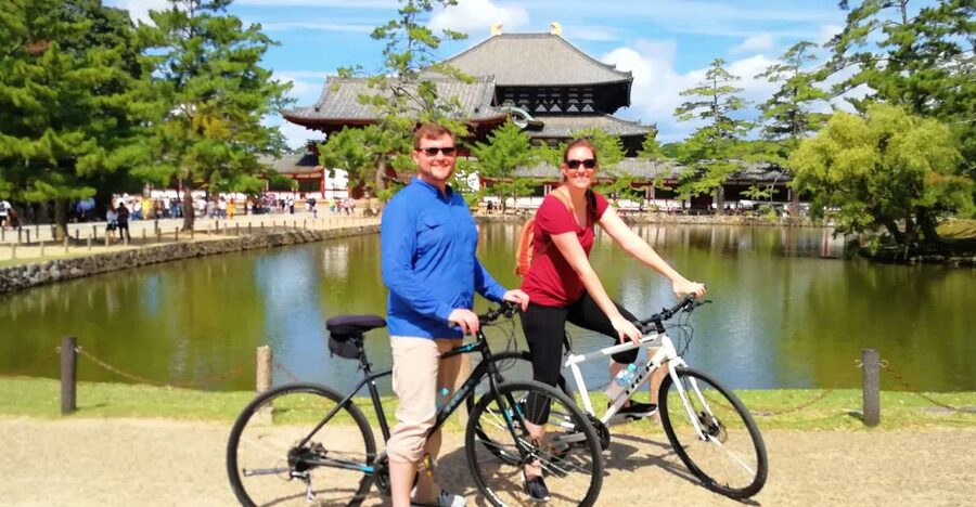 Nara: City Highlights Shared Group or Private Bike Tour - Ukimido and the first look at Nara Park