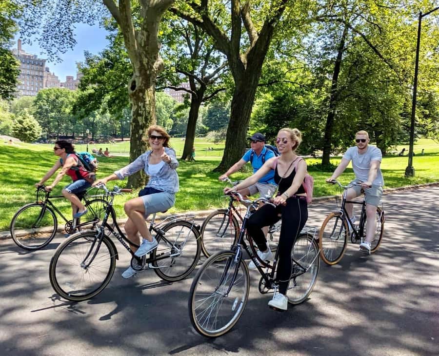 New York City: Best of Central Park Bike Tour - Bethesda Terrace and Fountain: the tour’s grand centerpiece
