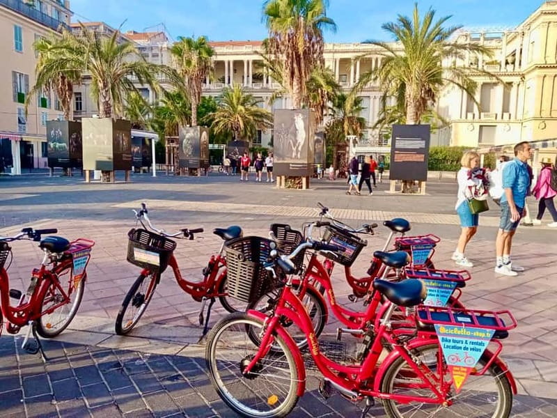 Nice 3Hrs by EBike: Essentials Oldest Districts & Panoramas - Guides, language, and the pace of the ride