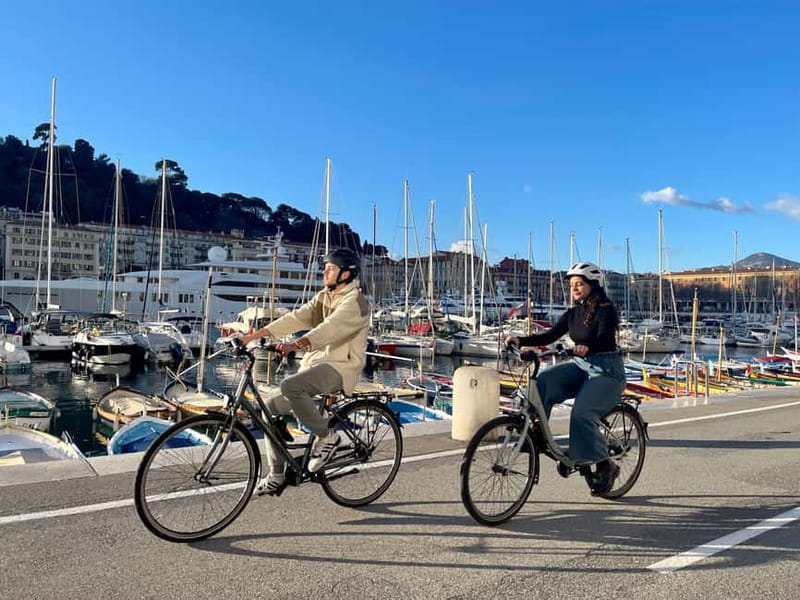 Nice: Bike or E-Bike Rental - Extending toward Villefranche-sur-Mer