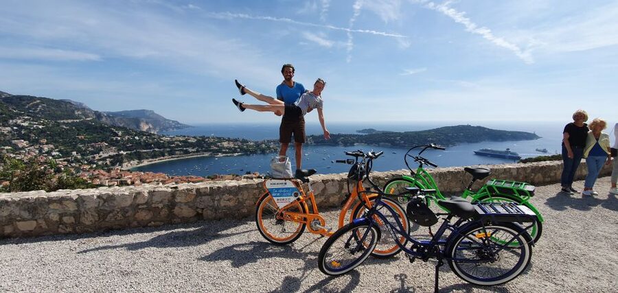 Nice: Panoramic French Riviera E-Bike Tour - Villefranche-sur-Mer: the tour’s best extended stop