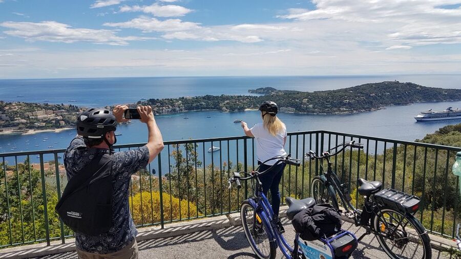 Nice: Panoramic French Riviera E-Bike Tour - From the Promenade des Anglais to Rauba Capéu