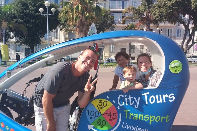Nice: private guided Tour by electric taxi bike - Guides make the difference
