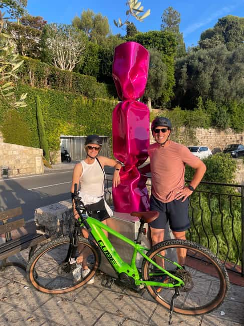 Nice: Villefranche Guided Electric Bike Tour - Morning ride or sunset outing