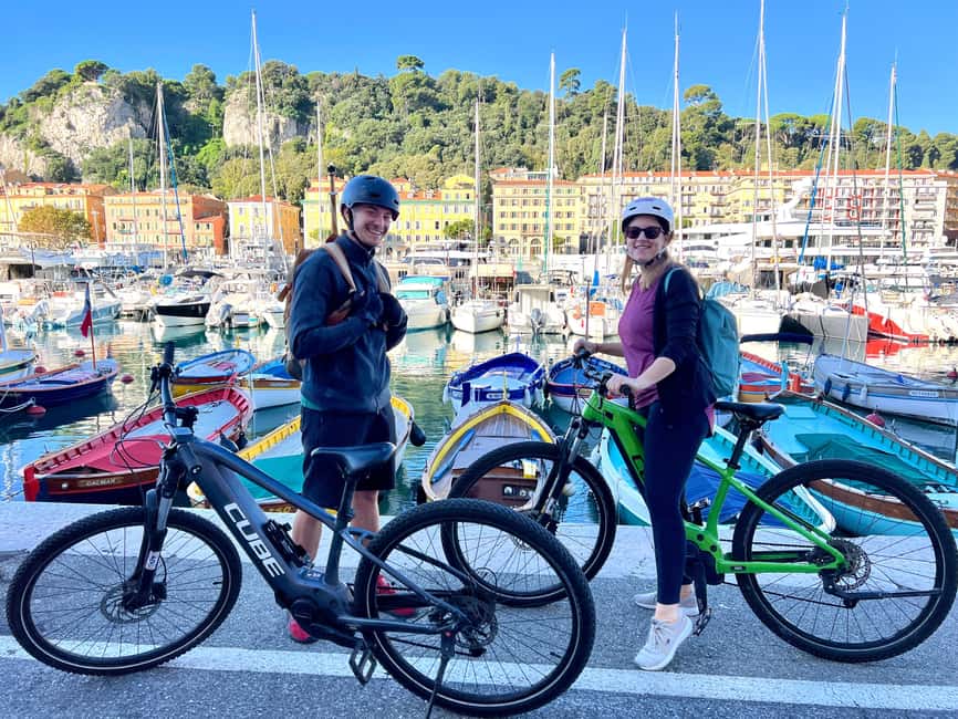 Nice: Villefranche-sur-Mer E-Bike and Paddleboard Tour - Paddleboarding, snorkeling, and time to cool off