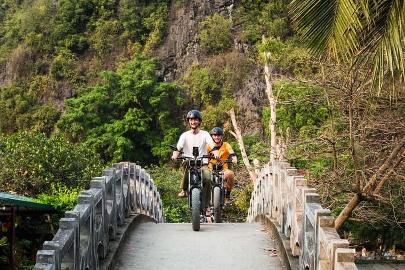 Ninh Binh E-Bike Tour - Tam Coc Secret Landscapes - Rural roads, rice fields, and mountain views