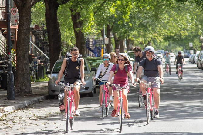 Non Touristy Pink Bike Tour by Spade & Palacio - The Plateau Mont-Royal, back lanes, and lunch