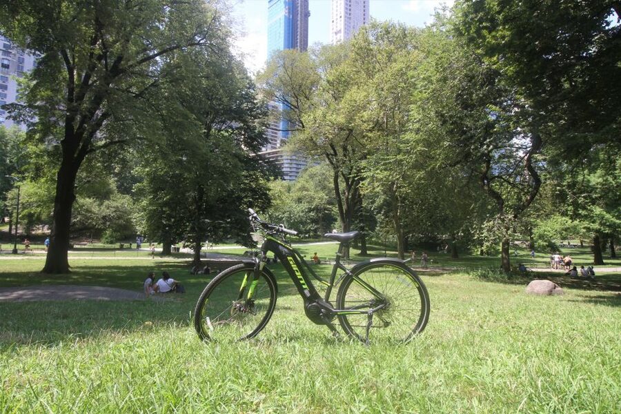 NYC: Central Park Guided Electric Bike Tour - The Mall and Bethesda Fountain begin the story