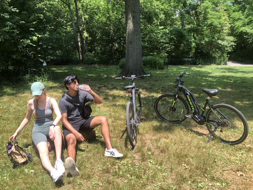 NYC: Central Park Guided Electric Bike Tour - Strawberry Fields brings a quieter moment