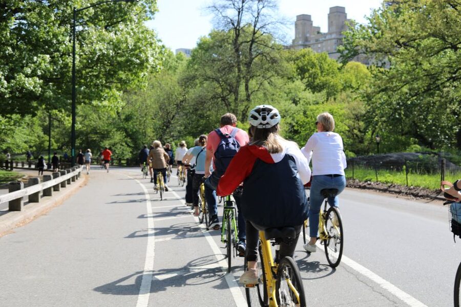 NYC: English or German Central Park Bike Tour & eBike Option - Cleopatra’s Needle and the Swedish Cottage
