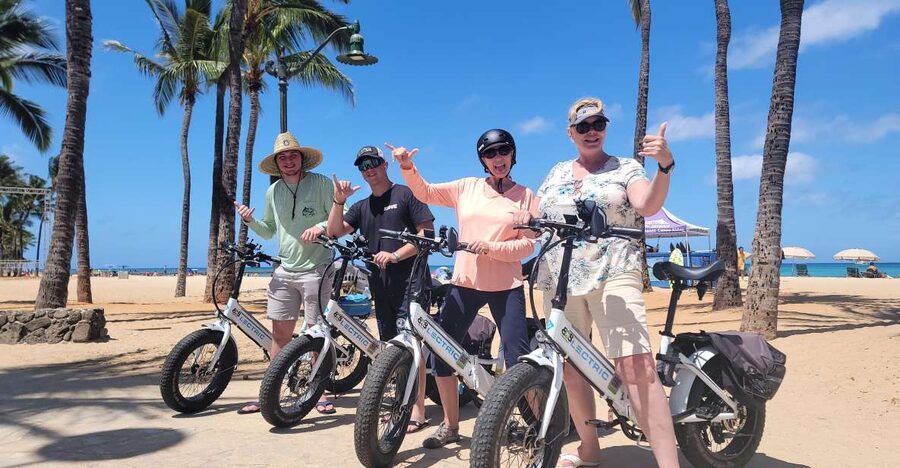 Oahu: Diamond Head E-bike Scenic Ride - Starting Inside Kuhio Village Tower
