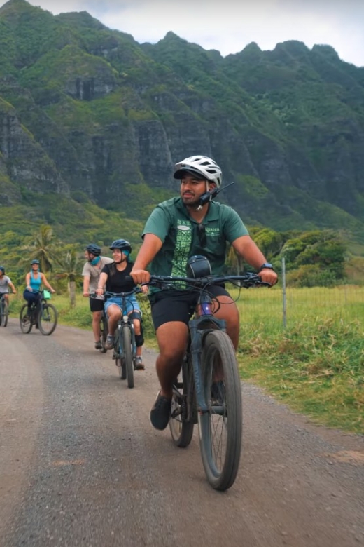 Oahu: Kualoa Electric Bike Tour - Riding into Kualoa Ranch’s movie country
