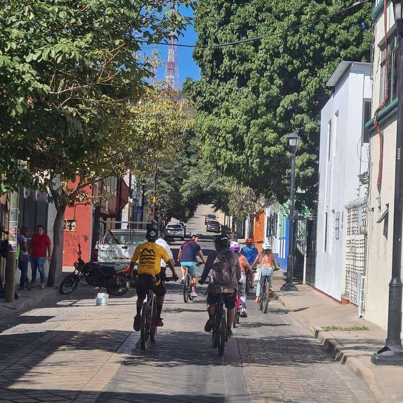 Oaxaca City: Bike Tour with Professional Guide+Art workshop - Equipment, water, and group safety