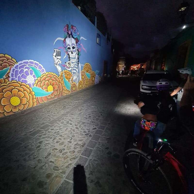 Oaxaca City: Bike Tour with Professional Guide+Art workshop - La Soledad and the ride back