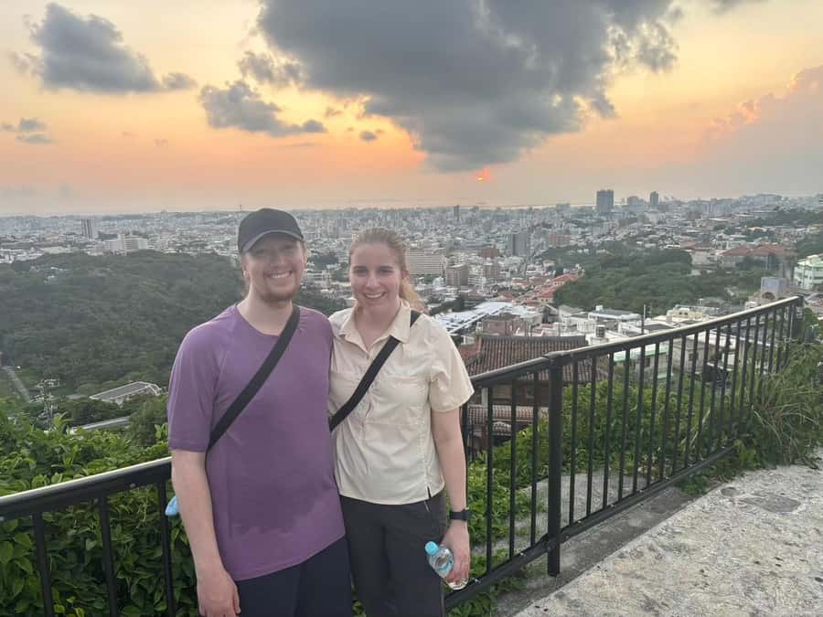 Okinawa: Afternoon Cycling Tour with Local Guide - The hilltop viewpoint above Naha