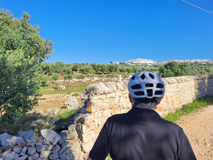 Ostuni: Guided e-bike tour to rock village & olive trees - The olive plain and Puglian farm life