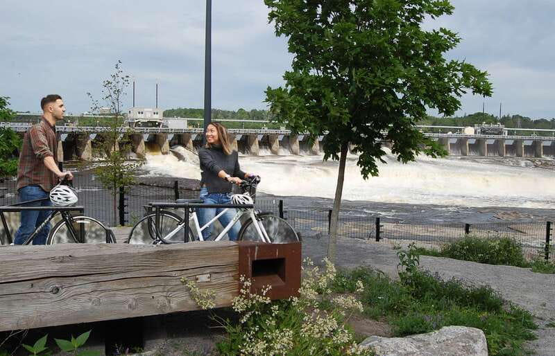 Ottawa 200th Anniversary Guided Bike Tour - The Dominion Arboretum brings green space into the route