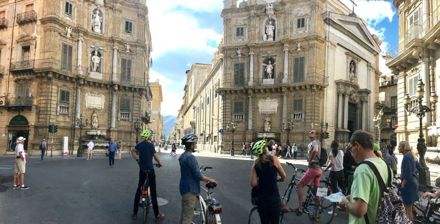 Palermo: Historic Center Guided Bike Tour with Food Tasting - The guides make the difference