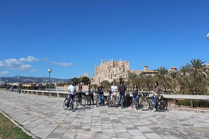 Palma de Mallorca Easy Bike Tour (Small Groups) - Es Baluard and the first view across Palma Bay