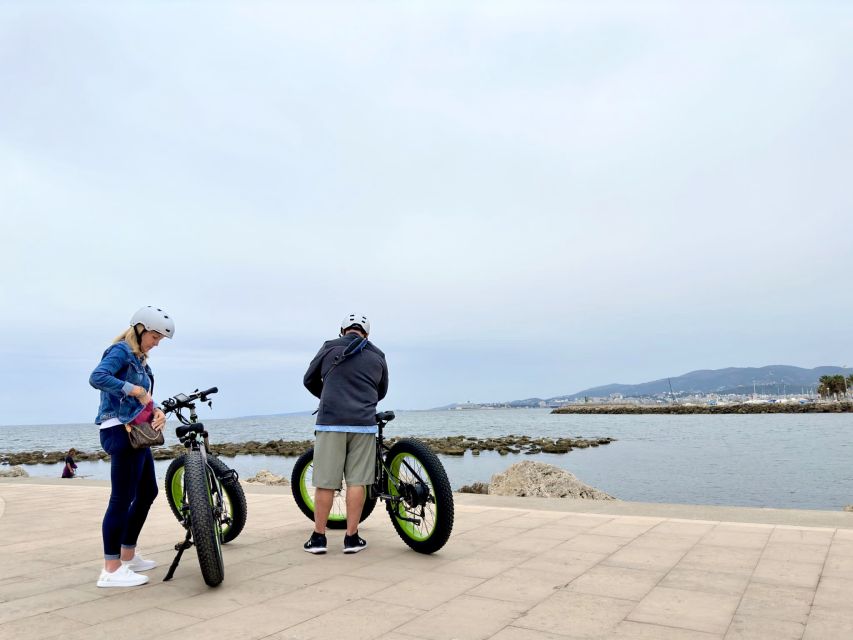 Palma: Guided City Tour with a Fat Tire E-Bike - Following the promenade toward Portixol