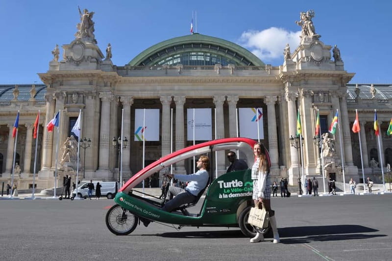 Paris: 2 hours Emily Tour in a Private Rickshaw bike - What the two-hour Paris ride is really like