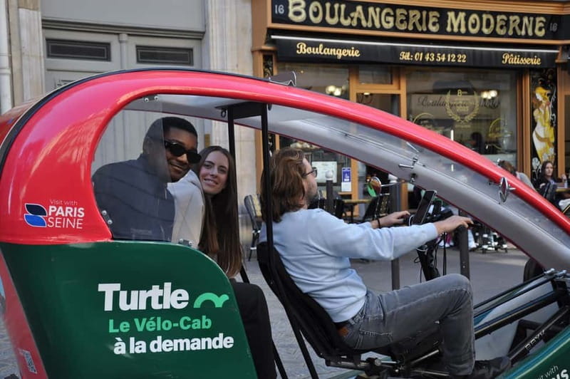 Paris: 2 hours Emily Tour in a Private Rickshaw bike - Panthéon and Place de l’Estrapade