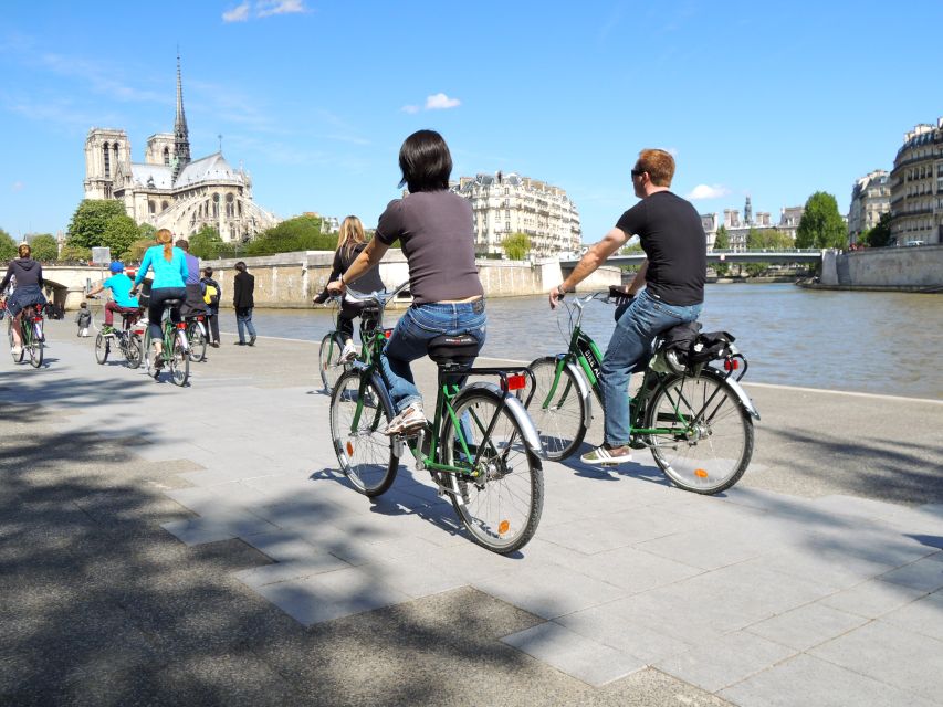 Paris: Famous Monuments Cycling Tour - Riding beside the Eiffel Tower