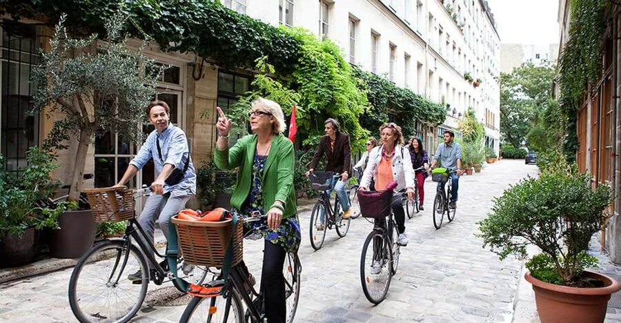 Paris Marais Bike Tour with Cheese & Sweet Tastings - Starting near Rue Brantôme and the Centre Pompidou