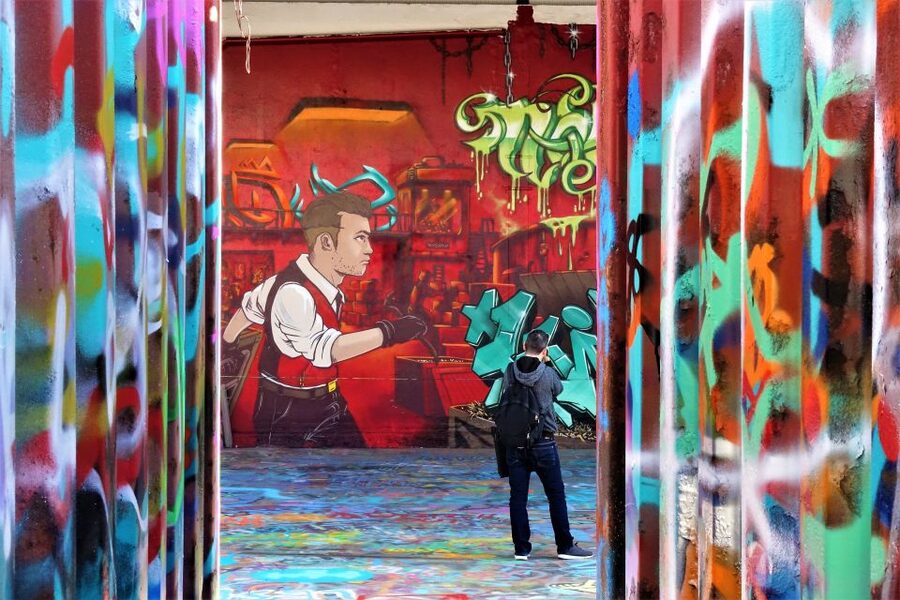 Paris: Street Art Open-Air Museum Bike Tour - Giant murals in Paris’s newest district