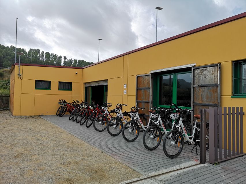 Penedès/BCN: Self-Guided eBike Tour with guided Winery Visit - The Winery Stop at Cava Eudad