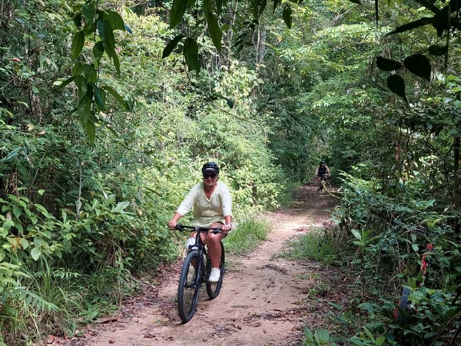 Phuket: Half-Day Countryside Cycling Tour with Lunch - One hour through plantations and the forest reserve