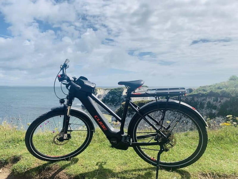 Poole: Old Harry Rocks and Corfé Castle Guided E-bike Tour - The ride back through Poole Harbour