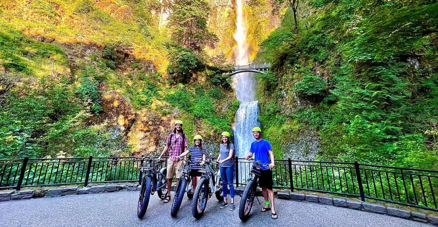 Portland: E-Bike Tour at Multnomah Falls - Key points to know before you book