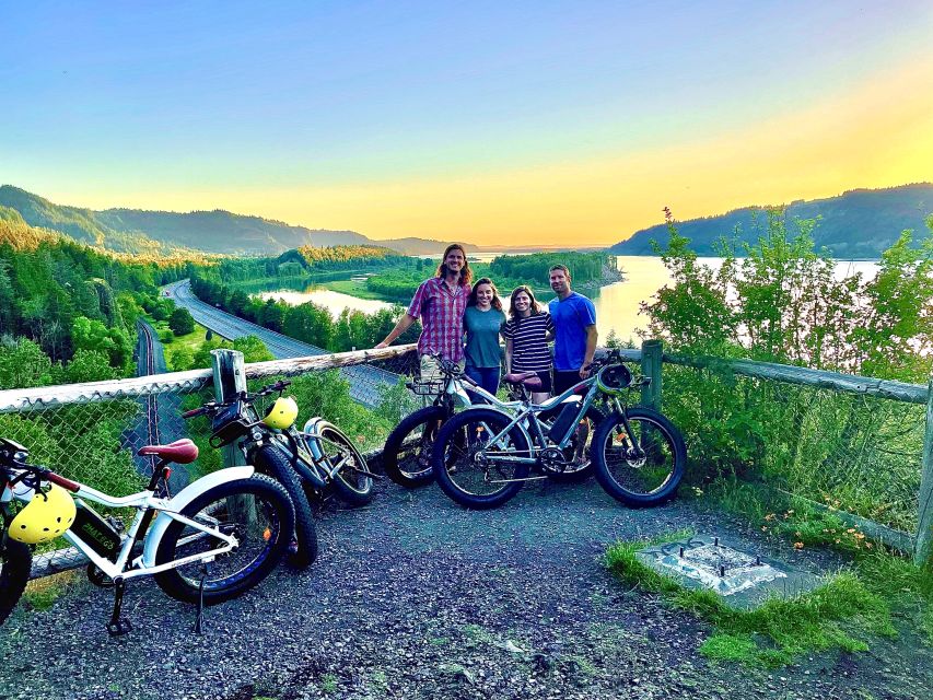 Portland: E-Bike Tour at Multnomah Falls - Sheppard’s Dell is brief but worth noticing