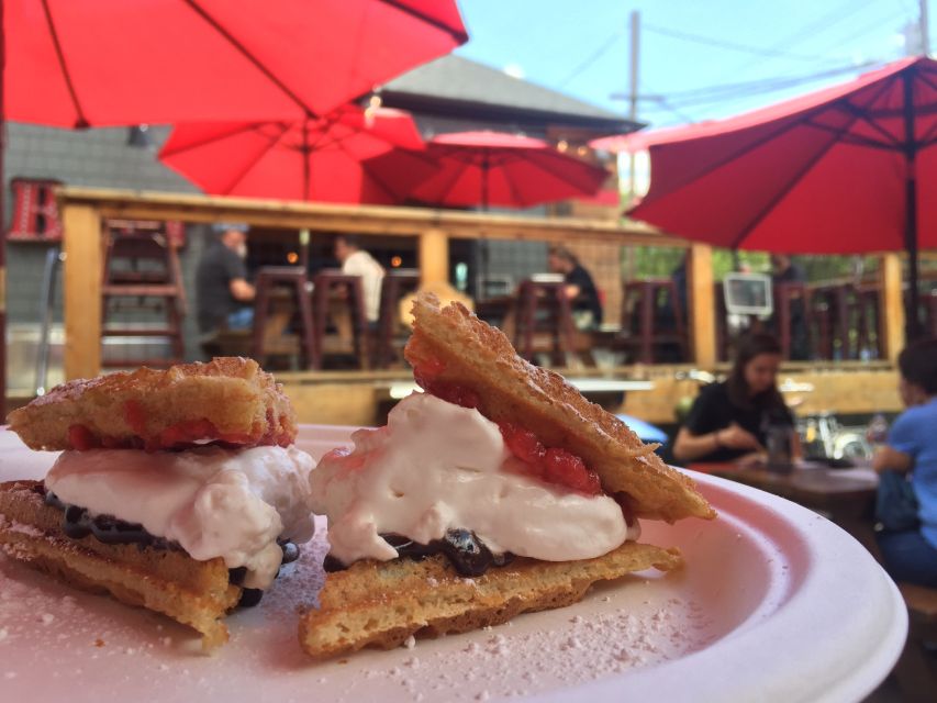 Portland: Food Carts of the Eastside Bike Tour - The downhill return and what you receive at the end