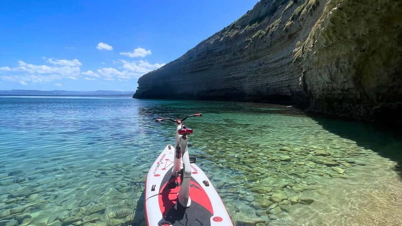 Porto Torres: rent a water bike - Exploring clear water, coves, and coastal towers