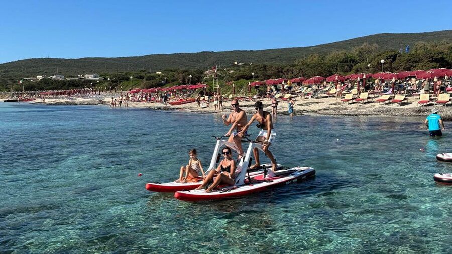 Porto Torres: rent a water bike - Why the one-hour timing works