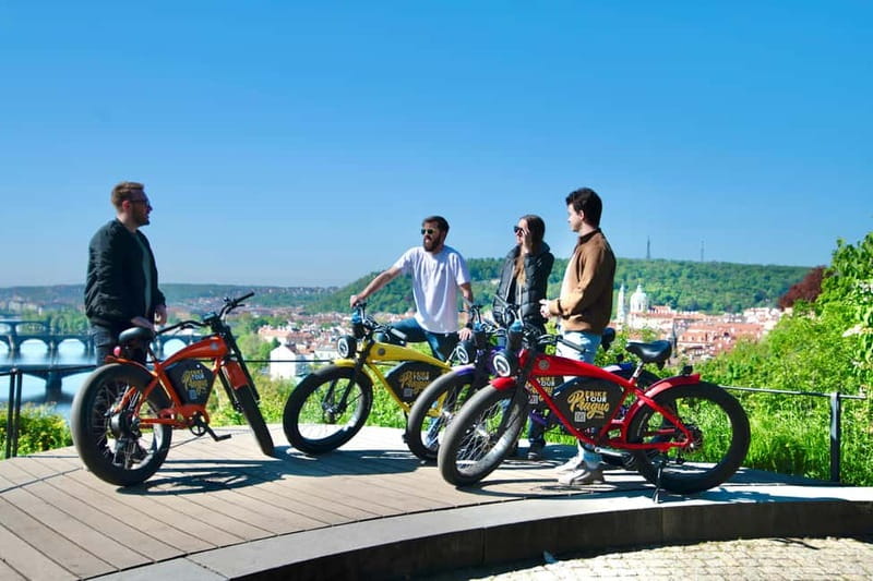 Prague: 10 Must-See Landmarks & Viewpoints on E-Bike Tour - Charles Bridge, the Devil’s Channel, and Prague’s narrow lanes