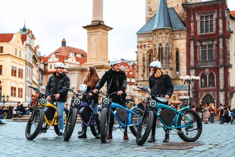 Prague: 10 Must-See Landmarks & Viewpoints on E-Bike Tour - Old Town Square and the Astronomical Clock