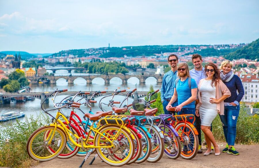 Prague: 7 Best Viewpoints of Prague E-Bike Tour - The guide is a major part of the value