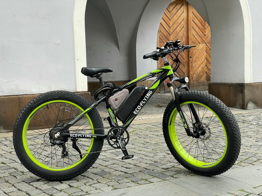 Prague: City Viewpoints Tour by Electric Fat Bike - Starting beside the Japanese Embassy