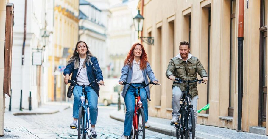 Prague: Complete Bike Tour - What the cycling feels like on Prague’s streets