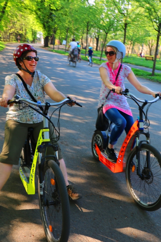 Prague: E-Bike/E-Scooter Viewpoint Tour - Lennon Wall and the lanes of Lesser Town