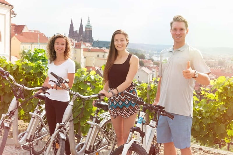Prague: E-Bike or E-Scooter Tour with A Local Guide - Charles Bridge, the National Theatre, and the return to Old Town