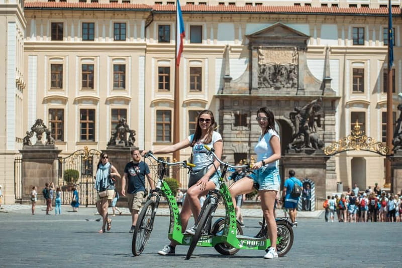 Prague: E-Scooter HUGO Bike Rental - Key points before you book