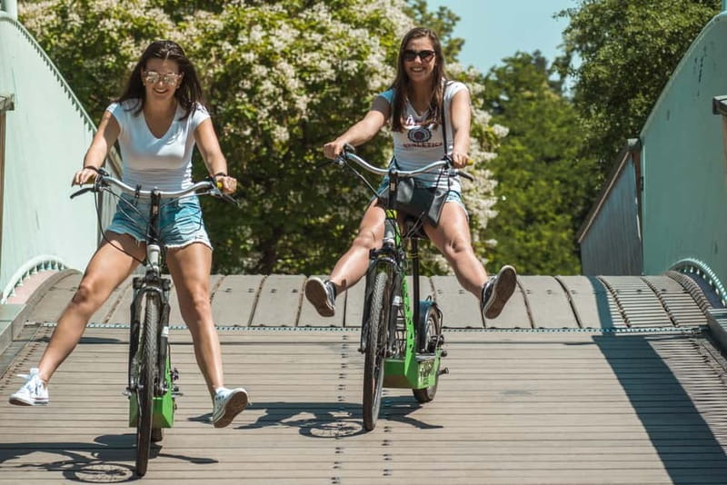 Prague: E-Scooter HUGO Bike Rental - How much ground can you cover in one to three hours?