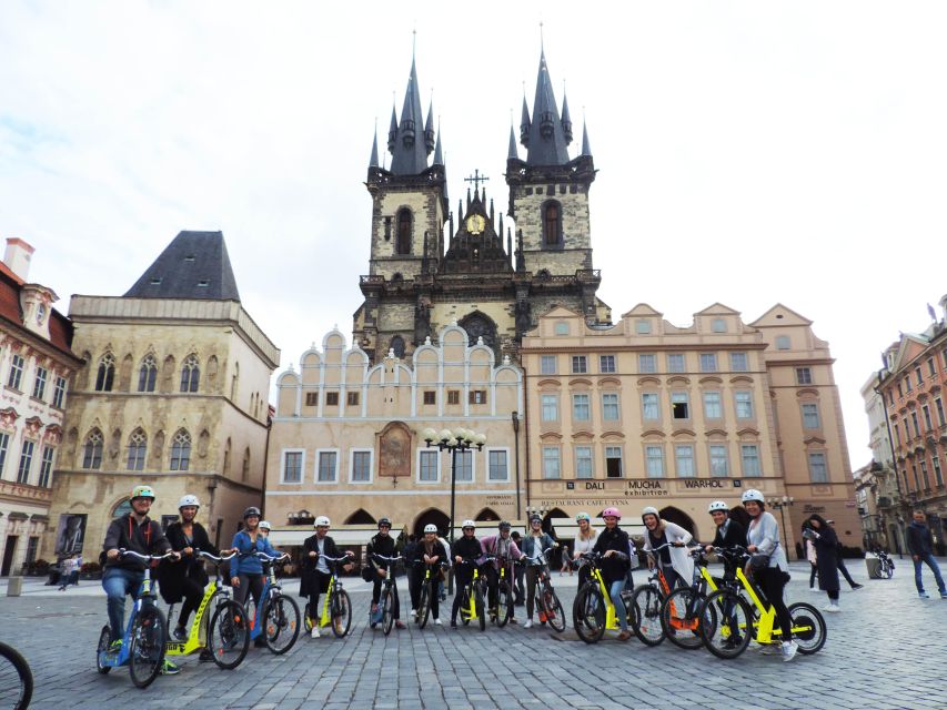Prague: Highlights Tour on e-Scooter or eBike - Strahov Monastery and the highest viewpoint