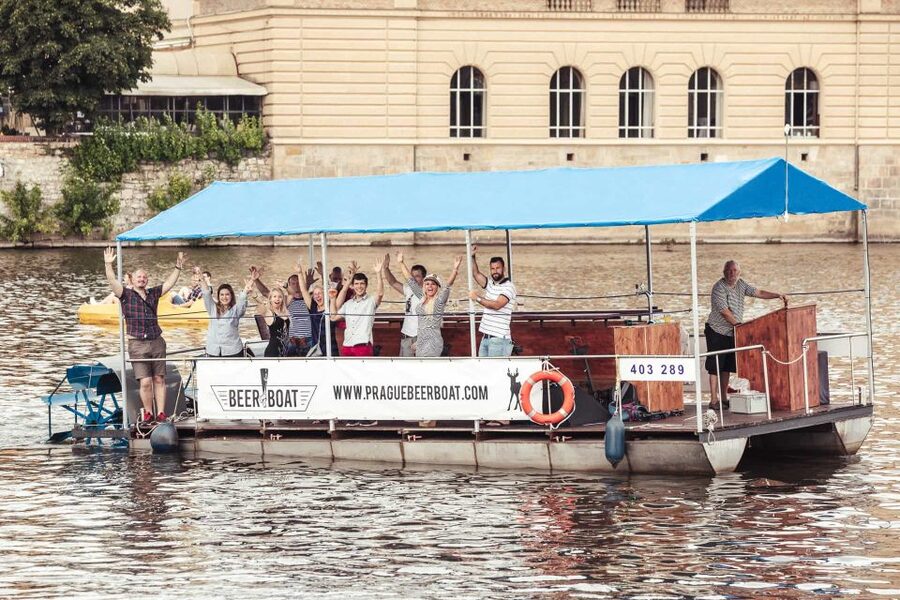 Prague: Private Cycle Boat River Tour with Beer or Prosecco - The biggest issue: check the pedals and boat condition